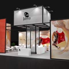 美国纽约美容化妆品博览会-上海家化展位