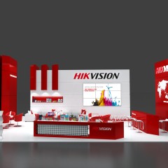 迪拜国际安防展览会 INTERSEC-海康威视展位