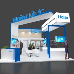 美国厨房卫浴展KBIS-海尔展位