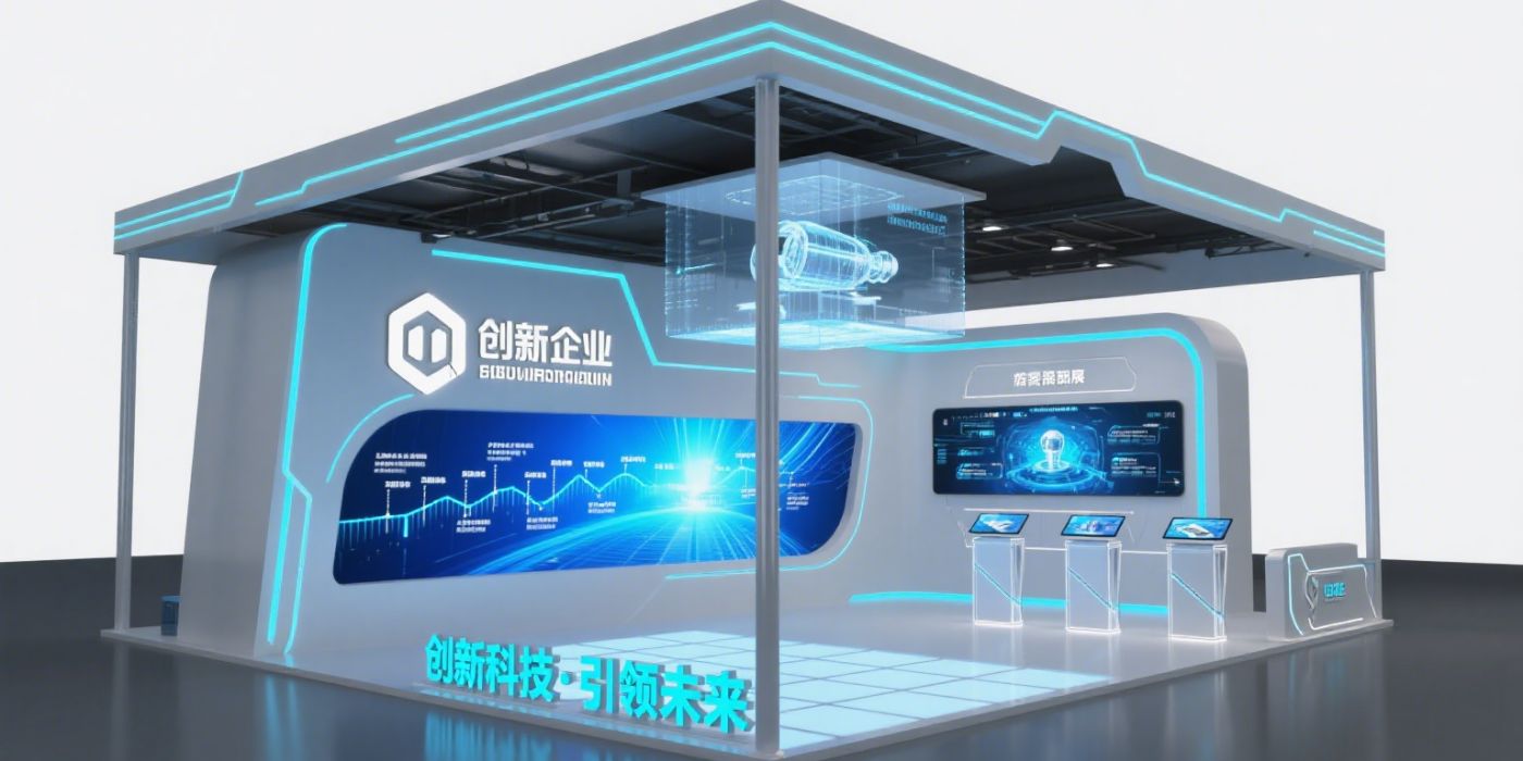 如何解锁企业展台“流量密码”?专业美学法则助你引爆展会人潮!