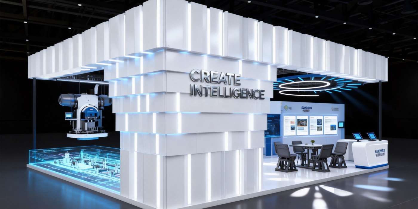 工业展会展台设计公司：工业企业高效参展的专业支点