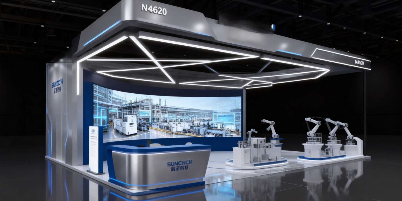 工业展会展台设计公司：工业企业高效参展的专业支点